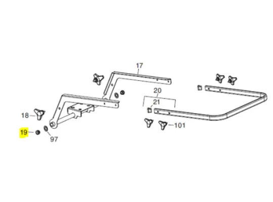 Veloci Heater Replacement Pipe cap 25