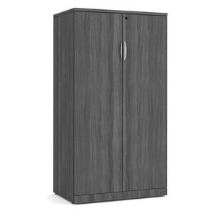 PL151 TWO DOOR 65"H STORAGE CABINET- Coastal Gray