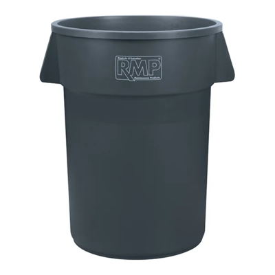 Garbage Bin - 44 Gallon - Grey