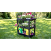 FSE 373-EC111-B 32" x 18" 3 Shelf Tub Cart