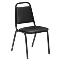 NPS 9110-B Basics by NPS® 9100 Series Vinyl Upholstered Stack Chair