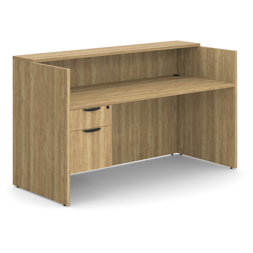 Source Office Furniture Classic Gallery Reception Desk with Box/File