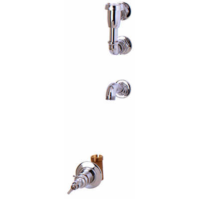 T&S Brass B-0692 Service Sink Outlet Concealed Loose Key Valve w/ 1/2" IPS Female Inlet