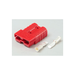 Connector, 50A Red W/#6 Contacts