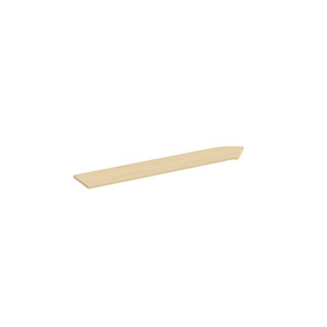 PBTC66L 66" CORNER TRANSACTION TOP, LEFT - Maple