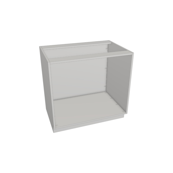 Providence Pure White Box Base Oven Cabinet Kit - 30"