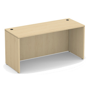PL129 24"D x 60"W CREDENZA SHELL - Maple