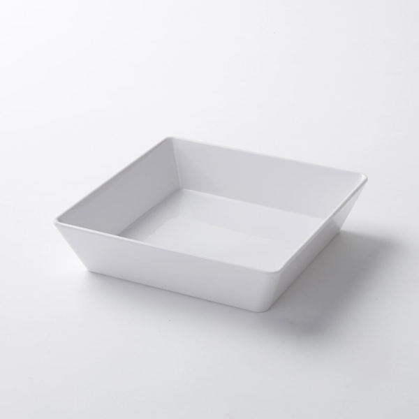Square Shallow Melamine Bowls