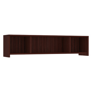 PL2044OH 71"W WALL MOUNT OPEN HUTCH- Mahogany