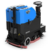 Timberline Rider-M v2 26 in cylindrical scrubber, right rear