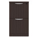 PL249 MOBILE PEDESTAL FILE/FILE - Espresso