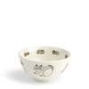 Brown Cats 4.5" Rice Bowl