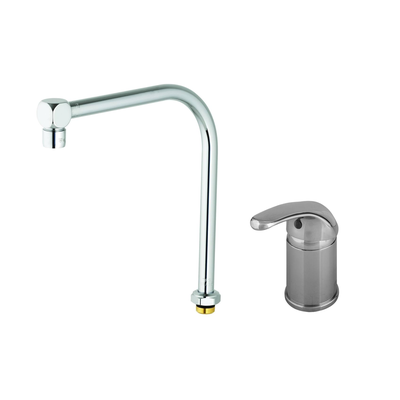 T&S Brass B-2746 Side Mount Mixing Faucet Swing Nozzle