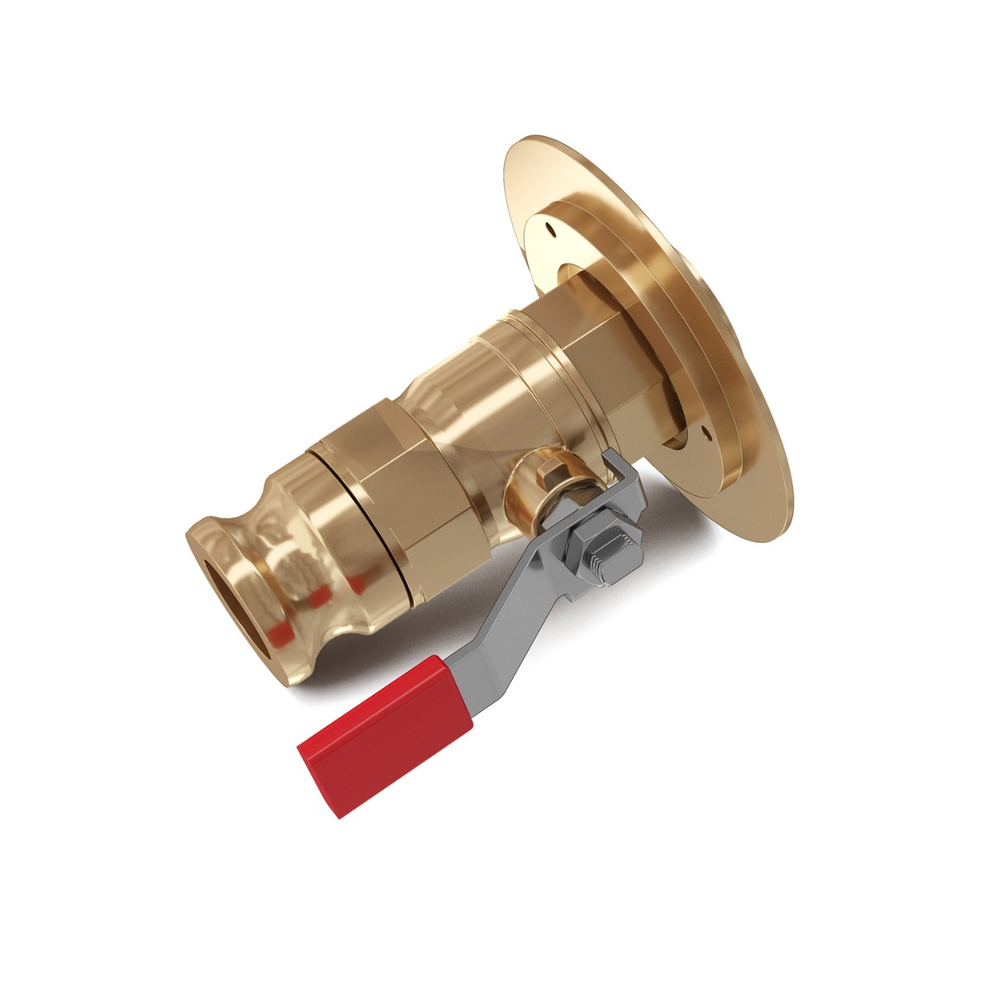 Tennant/Nobles - 4040116 - Valve, Ball, Drain, 1.50Id, Ss, Rwk (Replaces Tennant 1049269)