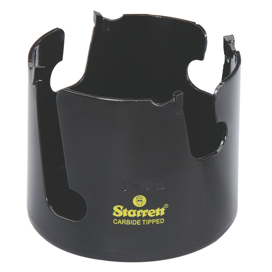STARRETT MPH0300 3'' (76mm) Carbide Tipped Multi-Purpose Hole Saw