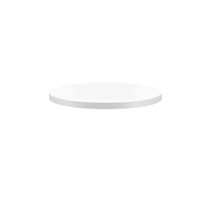 Rocky Mountain Furniture Group 30"ROUND TABLE TOP ONLYWHITE