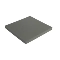 6.25 X 9 X .50" CHARCOAL POLYURETHANE FOAM PAD FOAM PAD / CHARCOAL