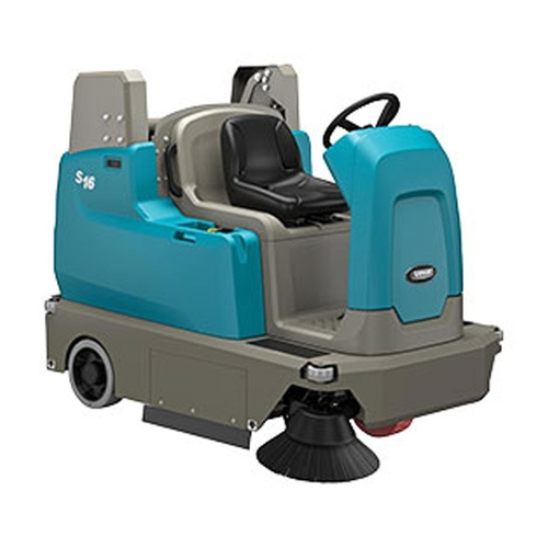 New Tennant S16L Battery Rider Sweeper - 360AH Wet Battery