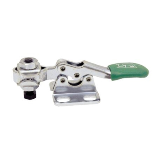 Carr Lane CL-152-HTC Toggle Clamp, Solid Arm -Steel (60lbs)