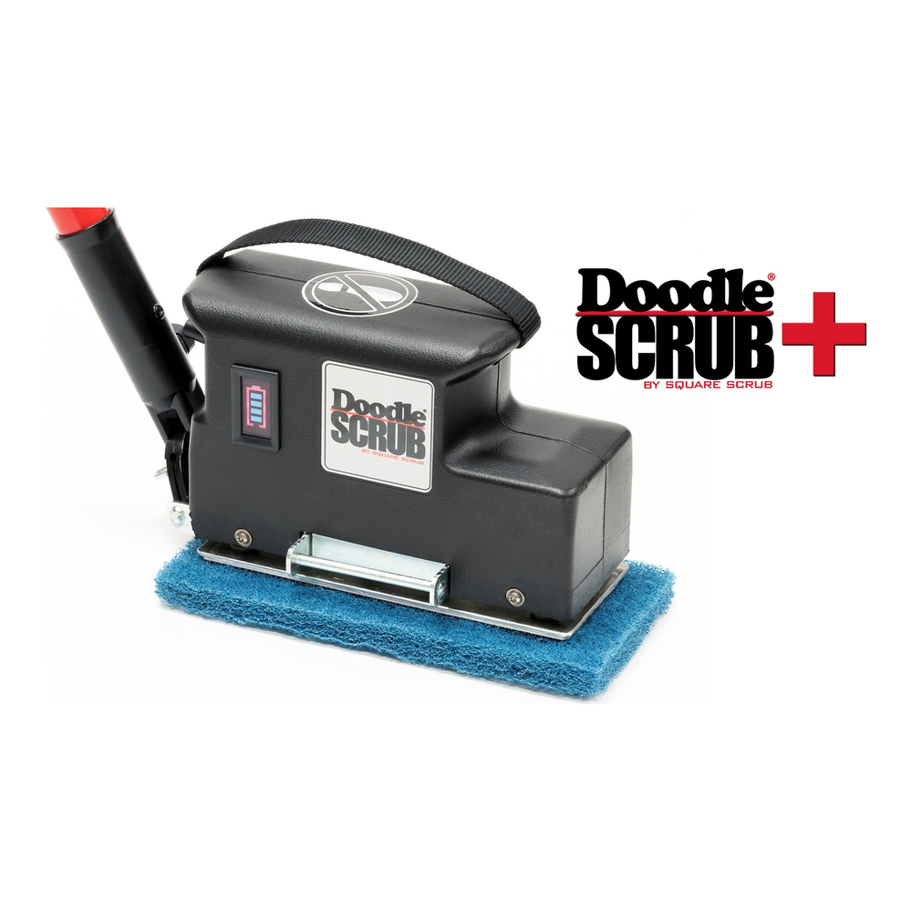 Square Scrub Doodle Battery Scrub+ EBG-9 Wall Mop