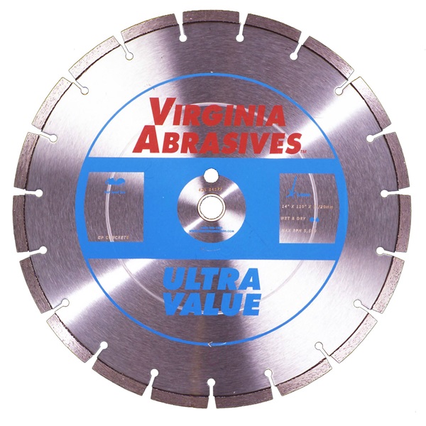 Virginia Abrasives Concrete Ultra Value High Speed Wet/Dry