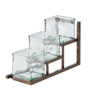 Cal-Mil 4304-84 5"W x 12-3/4"D x 8"H Sierra Jar Display
