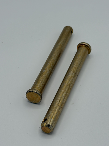 10MM X 95.6MM HARDENED CLEVIS PIN 1045 HT STEEL ZINC YELLOW PER PRINT