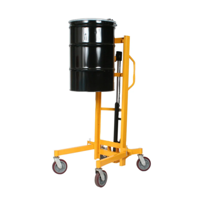 Hydraulic Drum Truck - High Lift - 55 / 85 Gallon - 880 lb Capacity