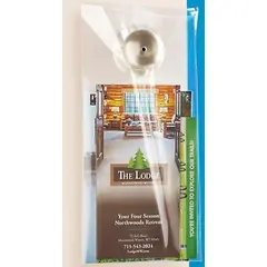 6 X 16 1.5 MIL CLEAR POLY DOORKNOB BAG, 1000/CA  PBDK0616