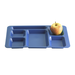 Cambro 1596CW Camwear 2 X 2 Compartment Rectangular Tray 6-Compartment, Polycarbonate
