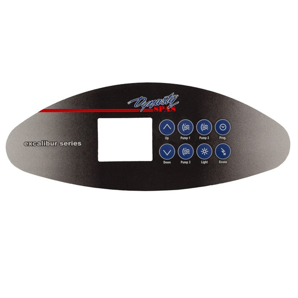 Dynasty TSC-48 MSPA 10-Button Excaliber Logo Overlay 10107