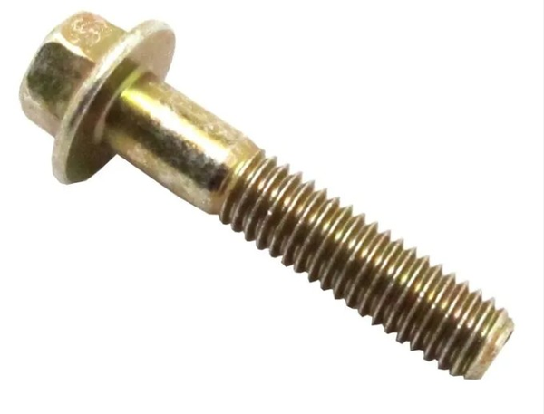 M8 - 1.25 X 16MM DIN 6921 HEX FLANGE SCREW 8.8 ZINC YELLOW