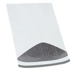 B827  7.25 X 8" BUBBLE LINED WHITE POLY MAILER 200/CS