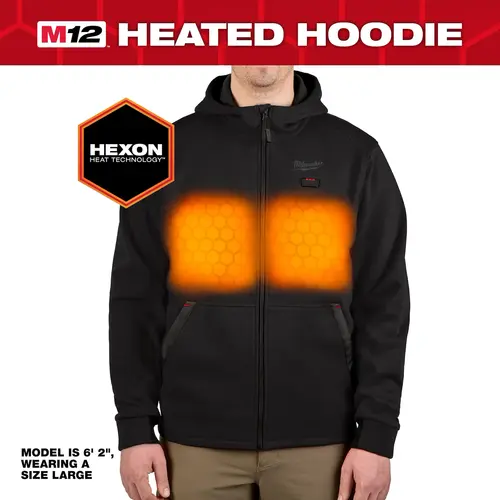 MILWAUKEE M200 - M12™ Heated Hoodie - Black