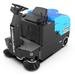 Timberline Sweeper-L rider sweeper, left front view