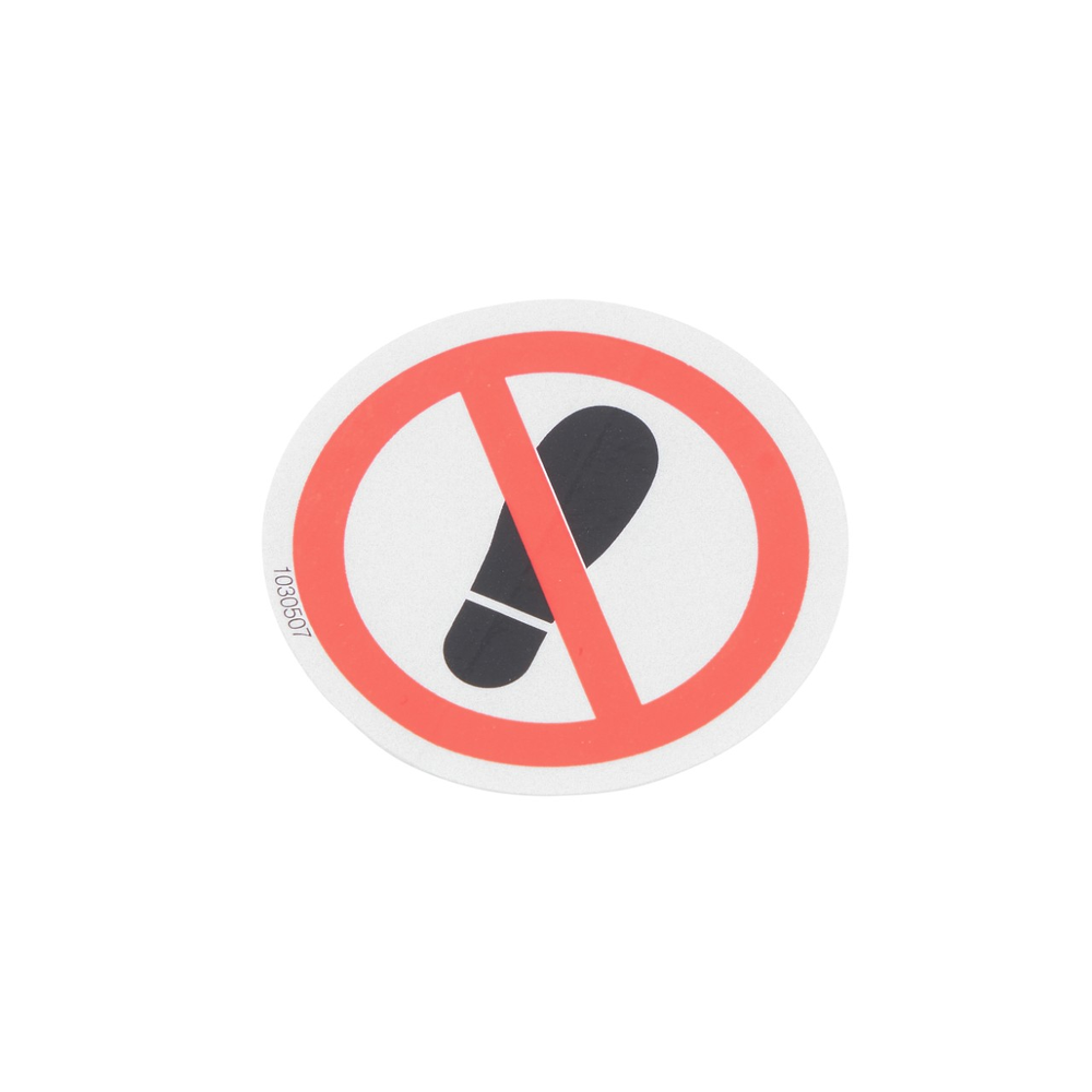 Tennant/Nobles - 4031716 - Label, Warning, 2X2 [No Step] (Replaces Tennant 1030507)