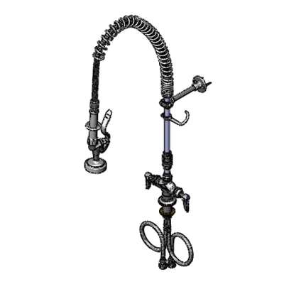 T&S Brass B-0113-079X-V-B Easyinstall Pre-Rinse Unit Spring Action