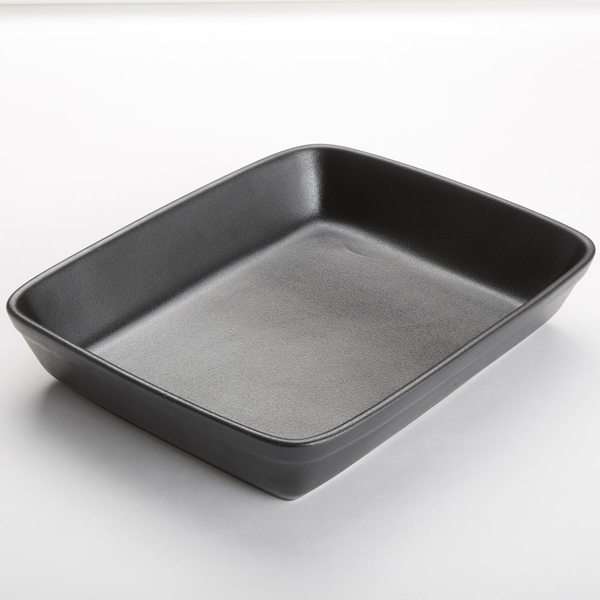 Black Matte Finish Porcelain Casseroles