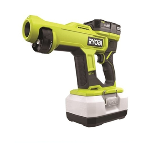 New Ryobi ONE+ 18V Cordless Handheld Electrostatic Sprayer Kit with (2) 2.0 Ah Batteries and Charger