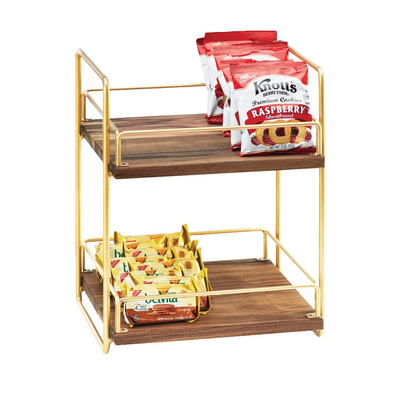 Cal-Mil 3704-2-46 13"W x 12"D x 16-1/2"H Mid-Century Merchandiser