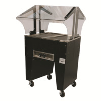 Advance Tabco B2-120-B Portable Hot Food Buffet Table Electric