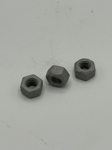 M6 - 1 DIN 980V HEX LOCK NUT ALL METAL TOPLOCK CLASS 8 MAGNI 565 GREY WITH LUBRICANT