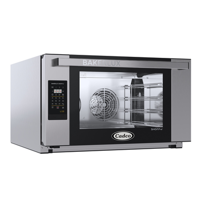Cadco XAFT-04FS-LD Bakerlux™ LED Heavy-Duty Convection Oven Electric