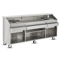 FWE/Food Warming Equipment SCB-8 Mobile Bar 96"W