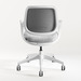 17811 KONFURB NIRO TASK CHAIR - White and Gray