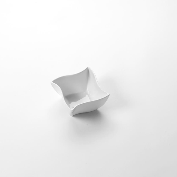 Squavy Porcelain Bowls & Sauce Cups