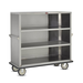 FWE/Food Warming Equipment UCE-415 Super Duty Queen Mary Enclosed Cart 24" X 50" Shelves