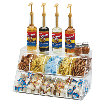 Cal-Mil 3643-10 21"W x 12"D x 12"H Condiment Holder