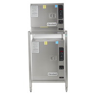 Cleveland (2) 22CET63.1 SteamChef Stacked Electric Steamers