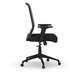 6560 MIMIC TASK CHAIR- Gray Mesh Back w/Black Fabric Seat